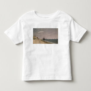 Camiseta De Bebé Playa de John Constable el   Brighton con los