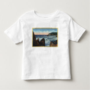 Camiseta De Bebé Playa de la playa y del cañón, Oregon