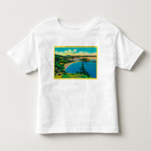 Camiseta De Bebé Playa de Rosario en las islas de San Juan,