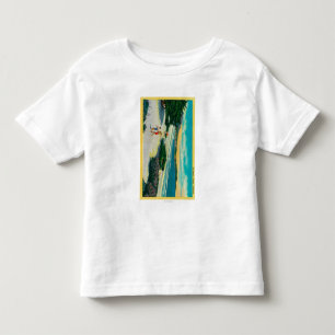 Camiseta De Bebé Playa del océano en Carmel, CACarmel, CA