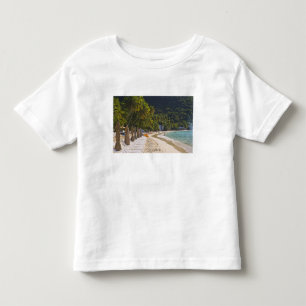 Camiseta De Bebé Playa en Cane Garden Bay, Isla de Tortola