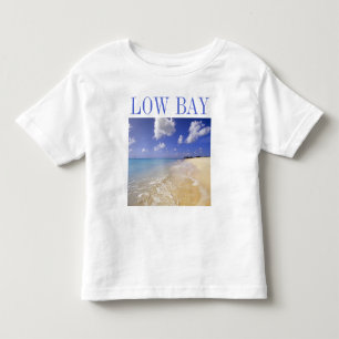 Camiseta De Bebé Playa Low Bay, Barbuda, Antigua