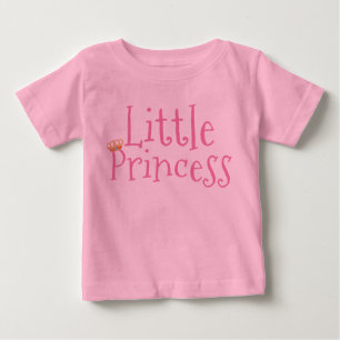 Camiseta De Bebé Playerita de niña Little Princess