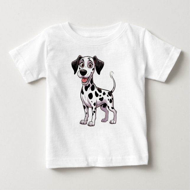 Camiseta De Bebé Playful Dalmatian Puppy (Anverso)