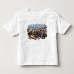 Camiseta De Bebé Plaza de toros y puerto de Malagueta del La