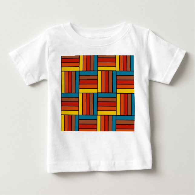 Camiseta De Bebé Plazas de los años 1970 (Anverso)