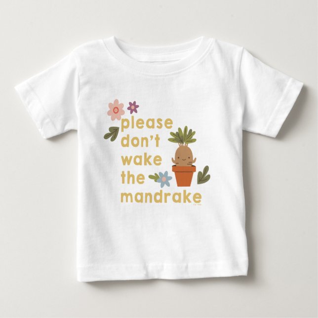 Camiseta De Bebé Please Don't Wake The Mandrake (Anverso)