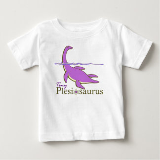 Camiseta De Bebé Plesiosaurus minúsculo, púrpura