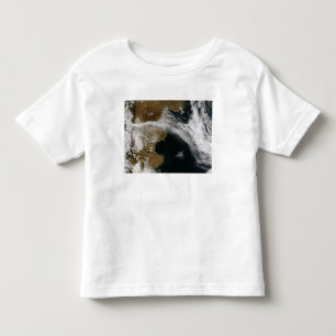 Camiseta De Bebé Pluma de ceniza de la erupción del volcán Chaiten,