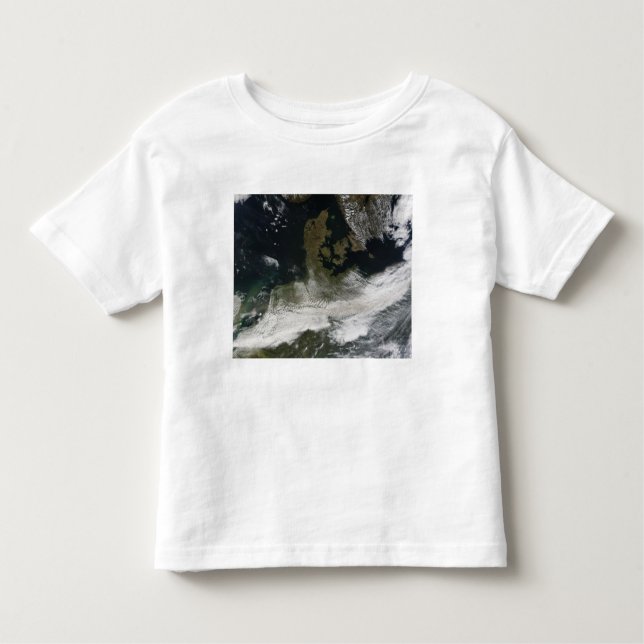 Camiseta De Bebé Pluma de ceniza del volcán 2 de Eyjafjallajokull (Anverso)