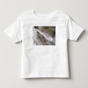 Camiseta De Bebé Plume de la erupción del volcán de Chaiten, Chil