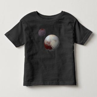 Camiseta De Bebé Pluto y Barón 9 o Sistema Solar de Planeta Enano