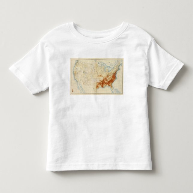Camiseta De Bebé Población coloreada 10 1890 (Anverso)