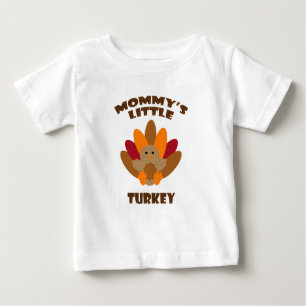 Camiseta De Bebé Poca Turquía de la mamá