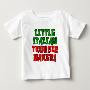 Camiseta De Bebé Poco fabricante de problema italiano