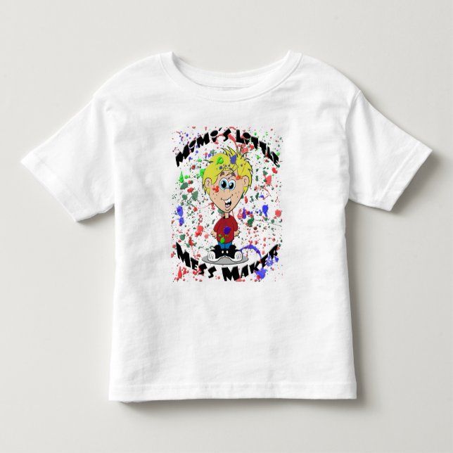 Camiseta De Bebé Poco fabricante del lío de Mimi (Anverso)