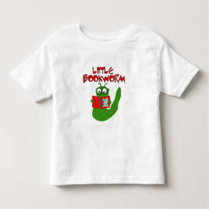 Camiseta De Bebé Poco gusano de libro