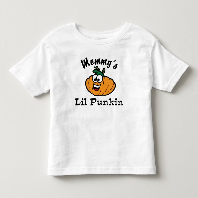 Camiseta De Bebé Poco Punkin de la mamá (Anverso)
