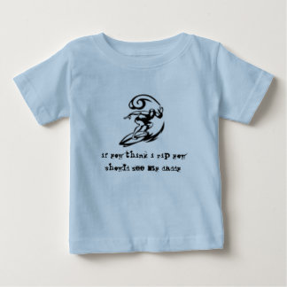 Camiseta De Bebé Poco t del bebé del destripador modificado para