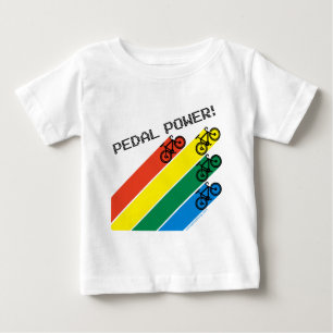 Camiseta De Bebé ¡Poder del pedal!