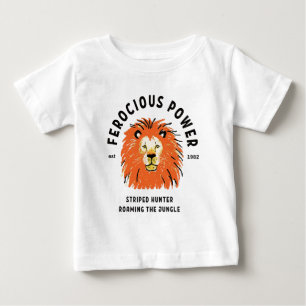 Camiseta De Bebé Poder feroz