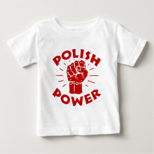 Camiseta De Bebé Poder polaco