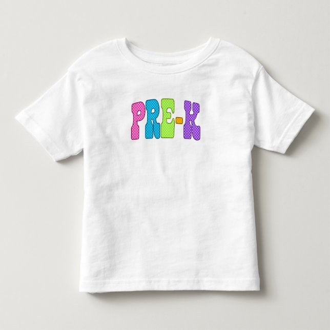 Camiseta De Bebé Poder Pre-K: Donde las grandes personalidades comi (Anverso)