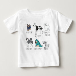 Camiseta De Bebé Poema de Cachorro