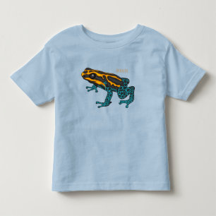 Camiseta De Bebé Poison dart frog cartoon illustration 
