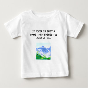 CAMISETA DE BEBÉ PÓKER