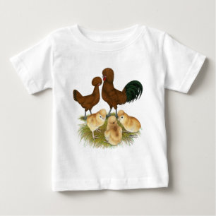 Camiseta De Bebé Polaco: Familia Roja