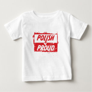 Camiseta De Bebé Polaco y orgulloso