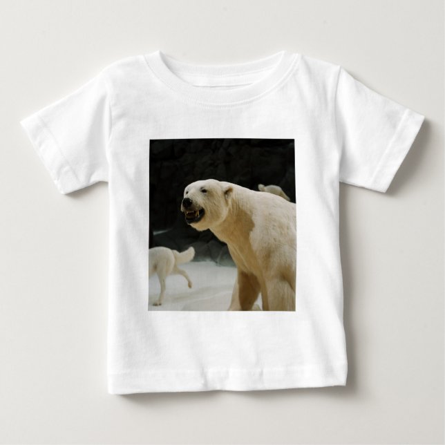 Camiseta De Bebé Polar Bear Grin (Anverso)