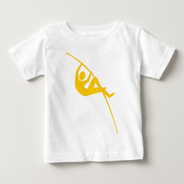 Camiseta De Bebé Pole Vaulting - Amber (Anverso)