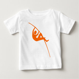Camiseta De Bebé Pole Vaulting - Naranja