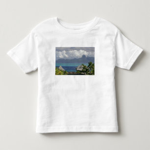 Camiseta De Bebé Polinesia Francesa, Moorea. Una vista de la isla