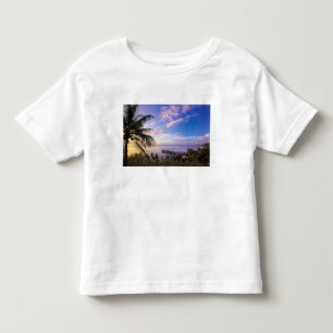 Camiseta De Bebé Polinesia Francesa, Moorea. Vista de la Bahía de