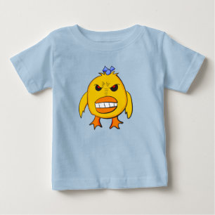 Camiseta De Bebé Pollita Cascarrabias