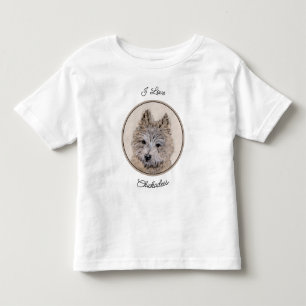 Camiseta De Bebé Pollito de punta negra - Fotografía original