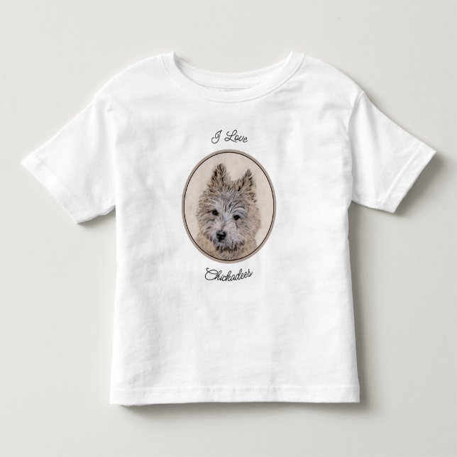 Camiseta De Bebé Pollito de punta negra - Fotografía original (Anverso)