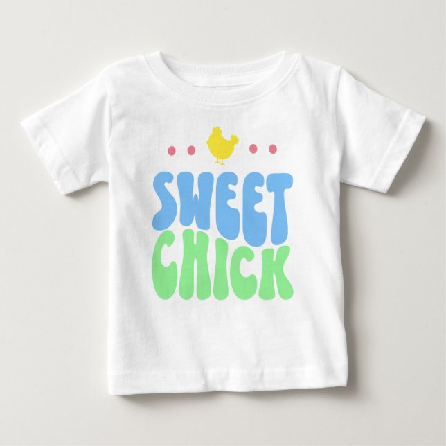 Camiseta De Bebé Pollito Dulce (Anverso)