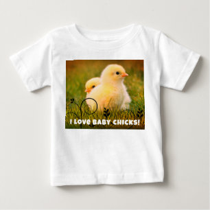 Camiseta De Bebé Pollitos