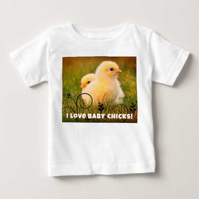 Camiseta De Bebé Pollitos (Anverso)
