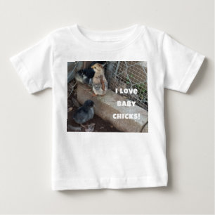 Camiseta De Bebé Pollitos