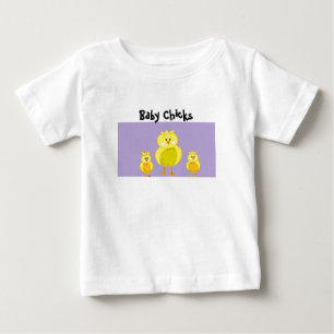 Camiseta De Bebé Pollitos