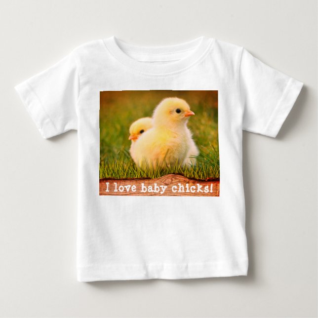 Camiseta De Bebé Pollitos (Anverso)