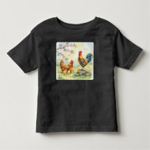 Pollitos de granja personalizados para niños peque