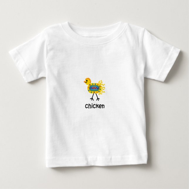 Camiseta De Bebé Pollo (Anverso)