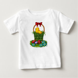 Camiseta De Bebé Pollo de Pascua