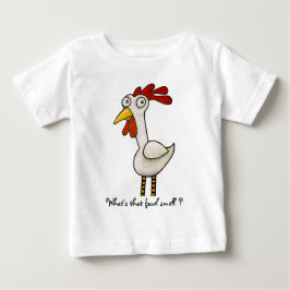 Camiseta De Bebé Pollo divertido
